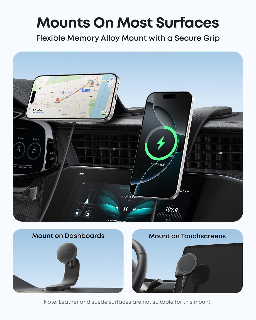 Anker MagGo Wireless Charging Station and Anker Nano Wireless Car Charger
